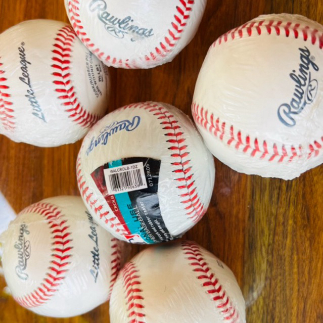 ลูกเบสบอลหนังแท้ ในแพค ไม่แกะ Rawlings Official/Little League Baseball รุ่น OLB3 Major League