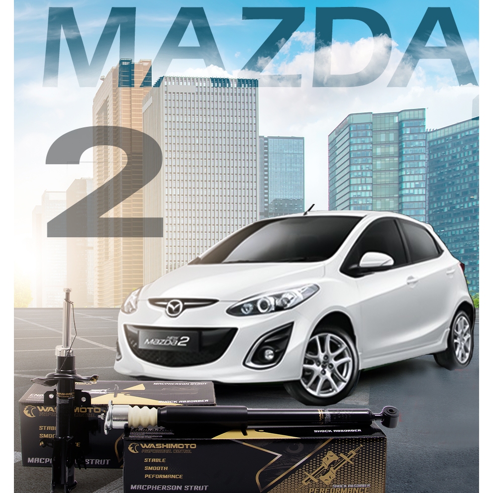 วาชิโมโต โช๊ค มาสด้า 2 และ ฟอร์ด เฟียสต้า ปี 2006-2013 Washimoto Mazda 2, Ford fiesta 2006-2013 Elegance DE