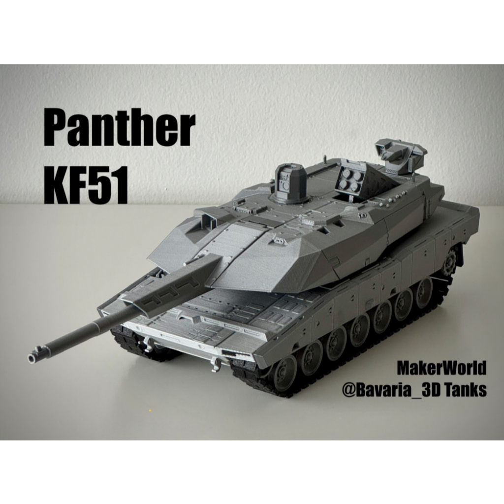 โมเดลรถถัง Panther KF51 เยอรมัน เจนเนอเรชันที่ 4 – สเกล 1/35