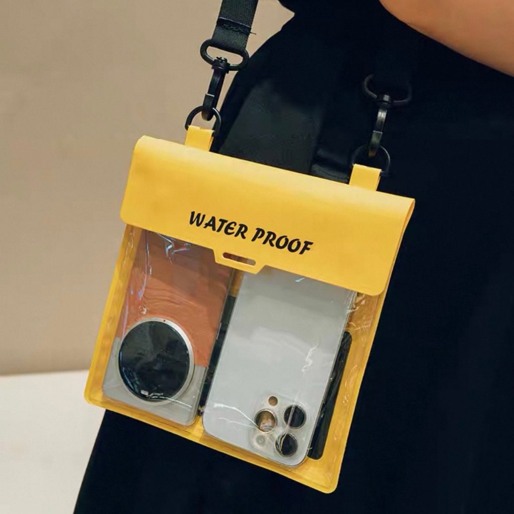 OurHome [พร้อมส่ง] Songkran Waterproof Crossbody Bag กระเป๋าสะพายข้างกันน้ำสำหรับสงกรานต์ ซองโทรศัพท์กันน้ำสำหรับสงกรานต