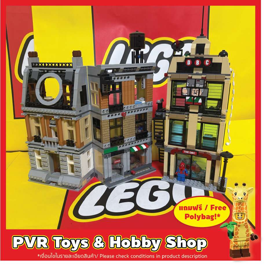 USED มือสอง LEGO® 76005 76108 MARVEL Spider-Man: Daily Bugle The Sanctum Sanctorum Showdown เลโก้ มา