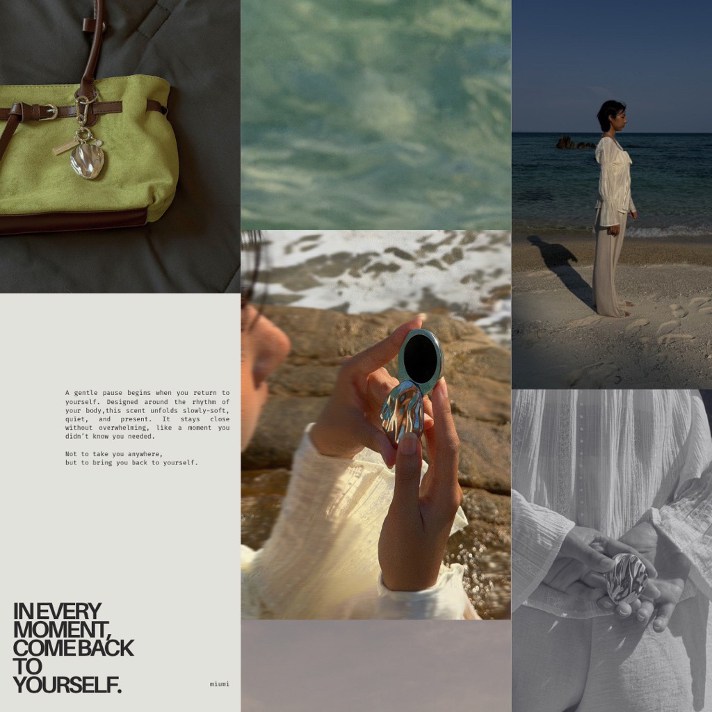 miumi Gentle Pause Portable Diffuser | Locket / Keychain Edition | Aroma Locket Essential Oil | diffuser พกพา รูปที่ 7