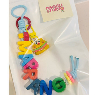 พวงกุญแจตัวอักษร+ซองสุ่มพวงกุญแจ machill