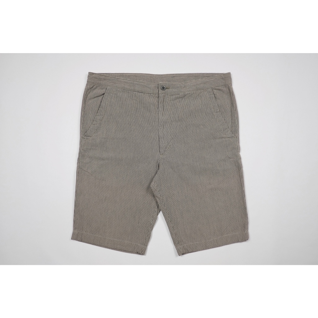 Journal Standard กางเกงขาสั้น ผ้าคอตตอน สีเทา ลายทาง ไซส์ 35.5
