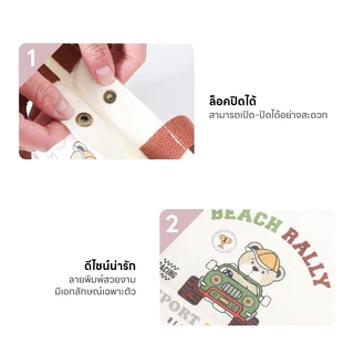 กระเป๋าถือ ผ้าแคนวาส ทรงโท้ท ขนาดใหญ่ จุของได้เยอะ ลายการ์ตูนพีช/หมีน่ารัก เอนกประสงค์ พกพาสะดวก สำหรับเดินทางปิคนิค