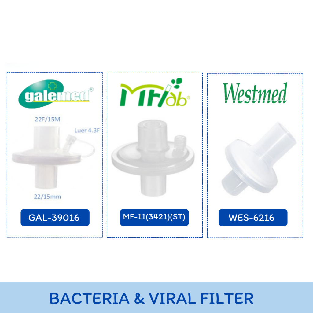 Westmed Bacteria/Viral Filter ฟิลเตอร์กรองแบคทีเรียและไวรัส (W6216)