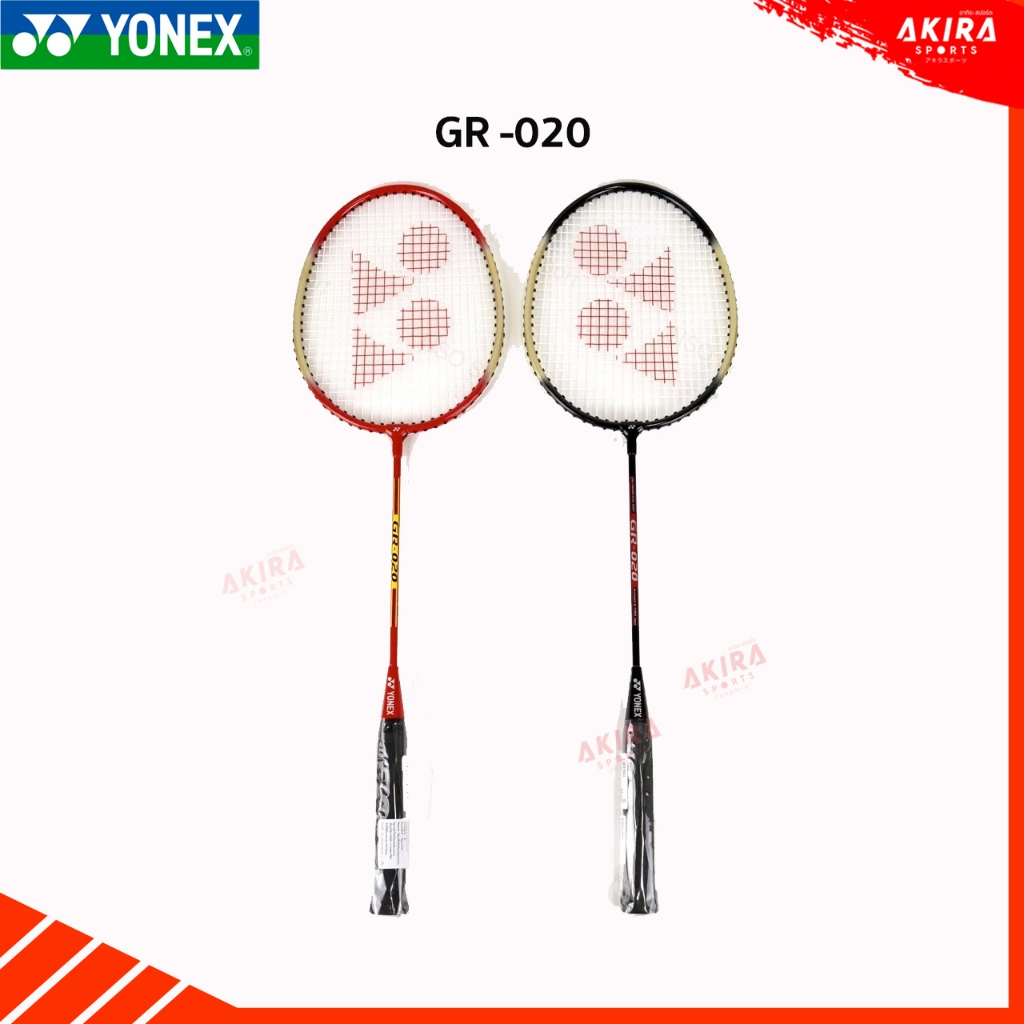 Yonex ไม้แบดมินตัน รุ่น GR-020 สำหรับผู้เริ่มต้นหรือฝึกซ้อม พร้อมซองยาว