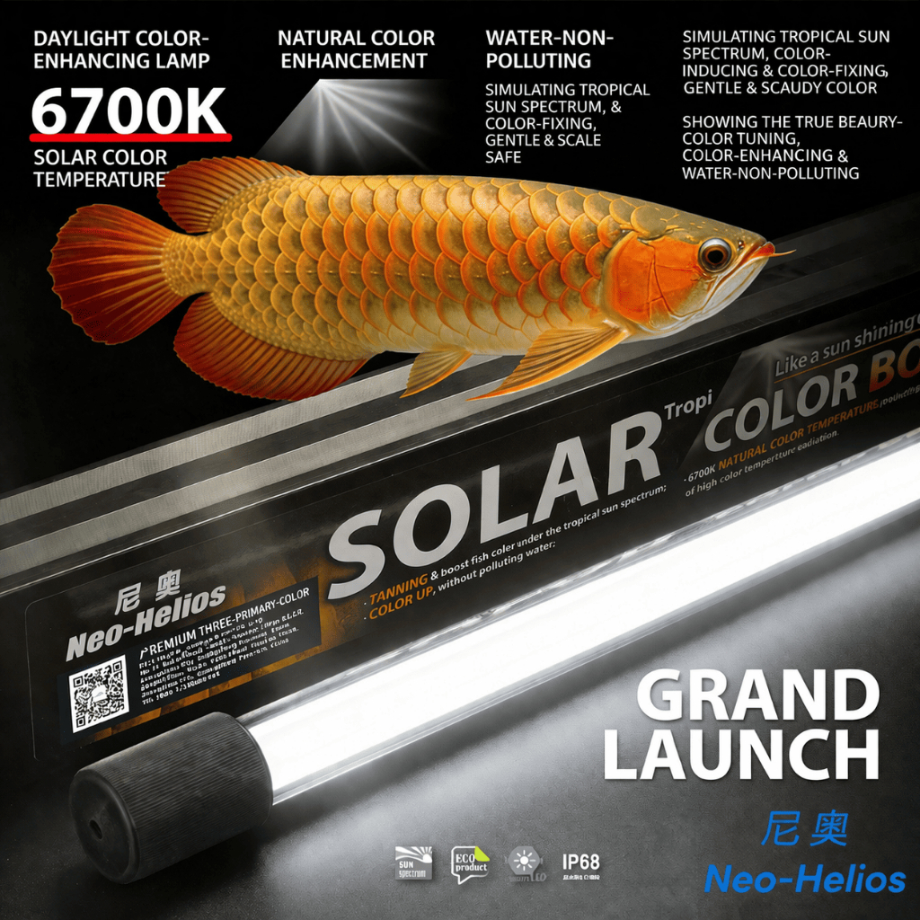 แสงอาทิตย์ Neoray Dragon Fish Special Light รุ่นที่สอง Giro Fish Light Full Light PU LED TANK TANK