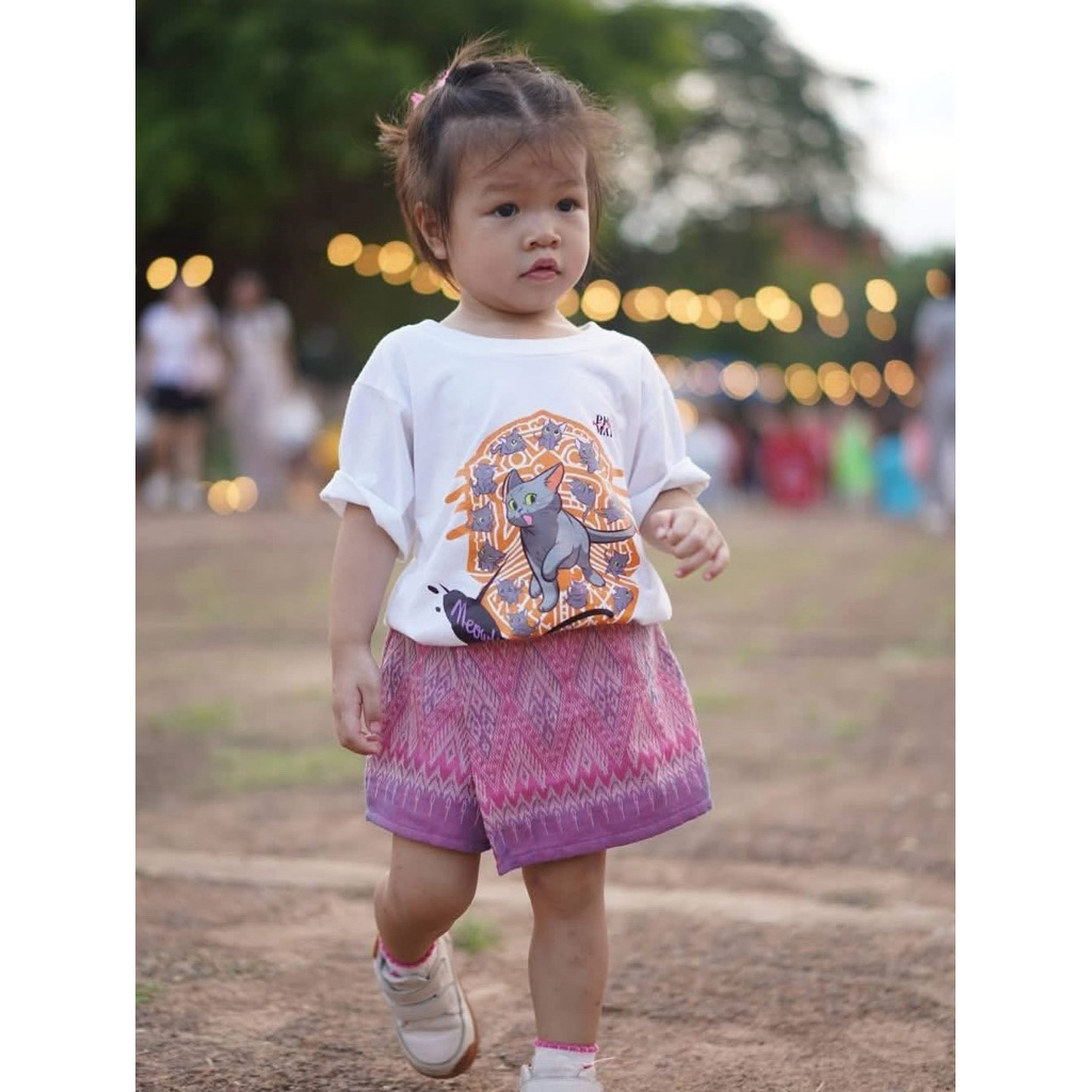 เสื้อเด็กแมวโคราช Korat cat kids