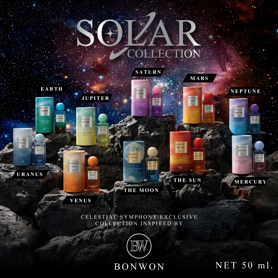 น้ำหอม BONWON | SOLAR COLLECTION 10 กลิ่น น้ำหอม BONWON คอลเลคชั่นดวงดาว 50 mL.
