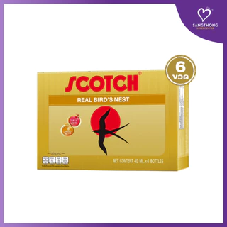 [แพ็ก6] Scotch(สก๊อต) รังนกแท้ 40 มล.