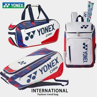 YONEX กระเป๋าเป้สะพายหลังแบดมินตันความจุขนาดใหญ่กระเป๋าเท็นนิสไหล่เดียวแบบมือถือ