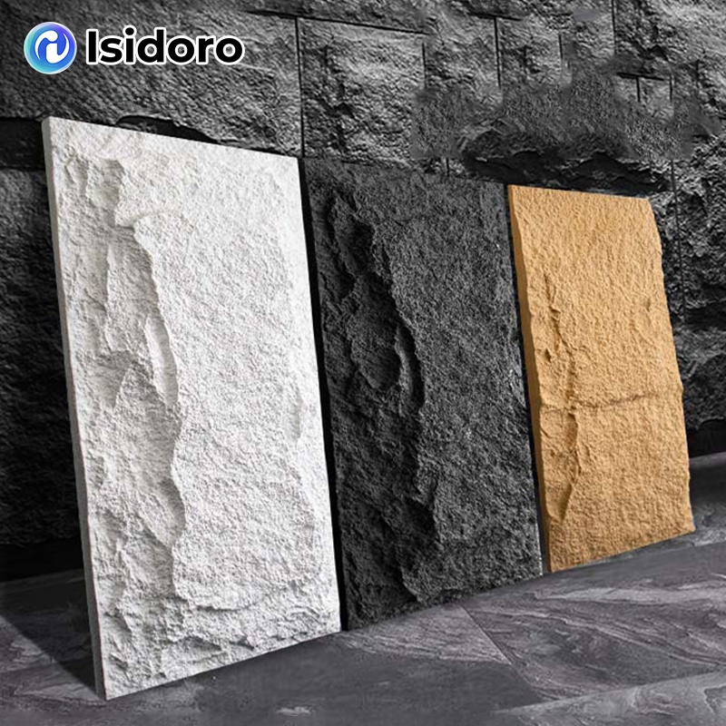 Isidoro ผนังหินเทียม ผนังกรุ ผนังหิน ผนังหินเทียมPU นูนต่ำ หินเห็ด หินเทียม ตกแต่งผนังภายในและภายนอก