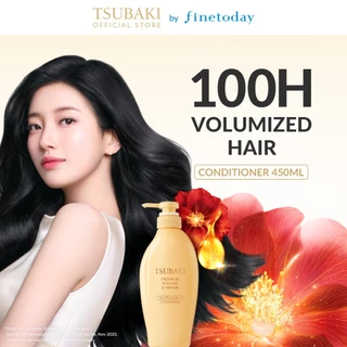 [เซ็ต 2 ชิ้น] TSUBAKI ซึบากิ พรีเมียม วอลลุ่ม แอนด์ รีแพร์ คอนดิชันเนอร์ 450 มล.