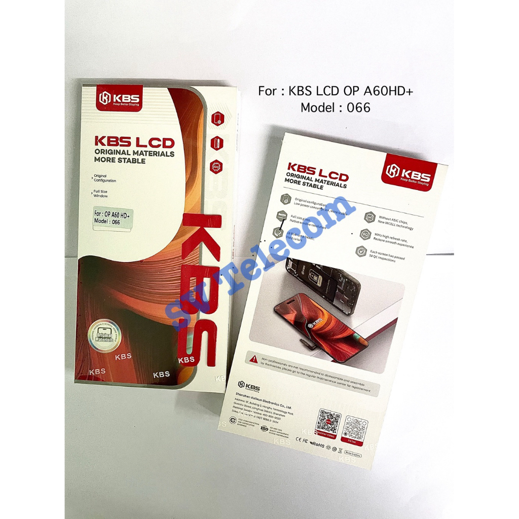 KBS LCD หน้าจอ OP A60+แถมฟรีไขควง