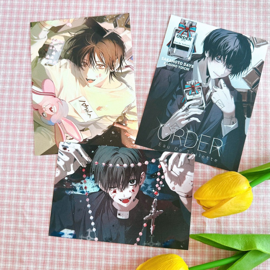 (✅พร้อมส่ง) Postcard Nagumo : Sakamoto Days (เซ็ต 3ใบ)