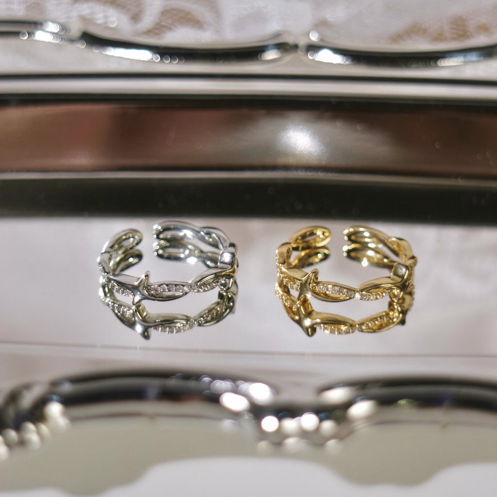 Socrush.bkk | GLOW ring | SR-051 | แหวน แหวนเพชร แหวนดาว