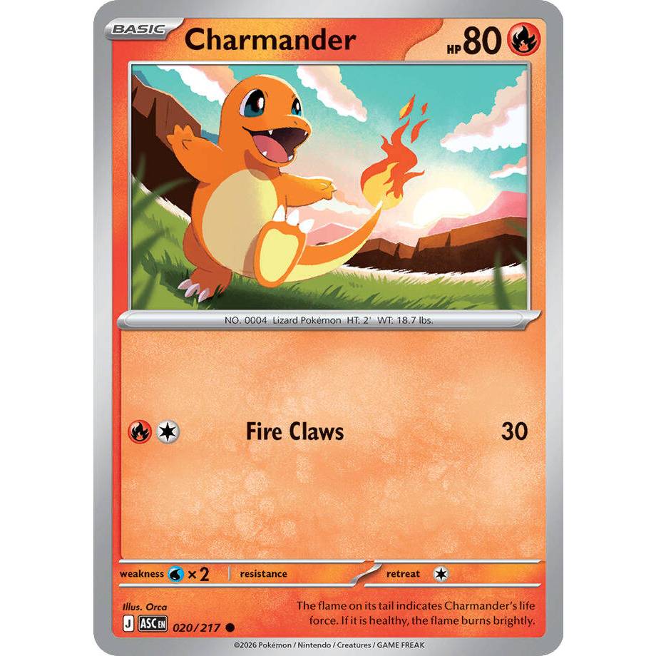 (ของแท้ 100% ENG อังกฤษ) POST#1 การ์ดระดับ C,UC จาก Pokémon TCG: Mega Evolution—Ascended Heroes โปเกมอนวิวัฒนาการเมก้า