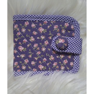 กระเป๋าสตางค์แฮนด์เมดมบพับสั้น มีช่องใส่บัตร ช่องลับ ช่องใส่…