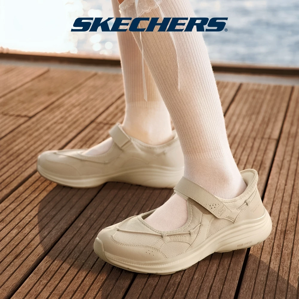 Skechers สเก็ตเชอร์ส รองเท้าผู้หญิง Women Sport Active D'Lux Comfort 2.0 Shoes - 104495-NAT (latest)