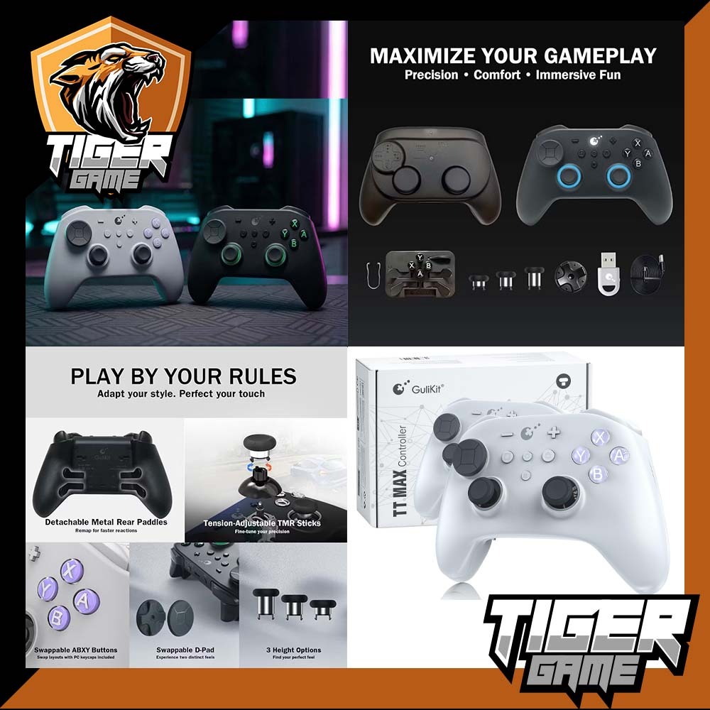 GuliKit TT MAX For Switch / Xbox / PC / Android / iOS (Joy-Pro Switch Controller)(จอย GuliKit)(NS69)