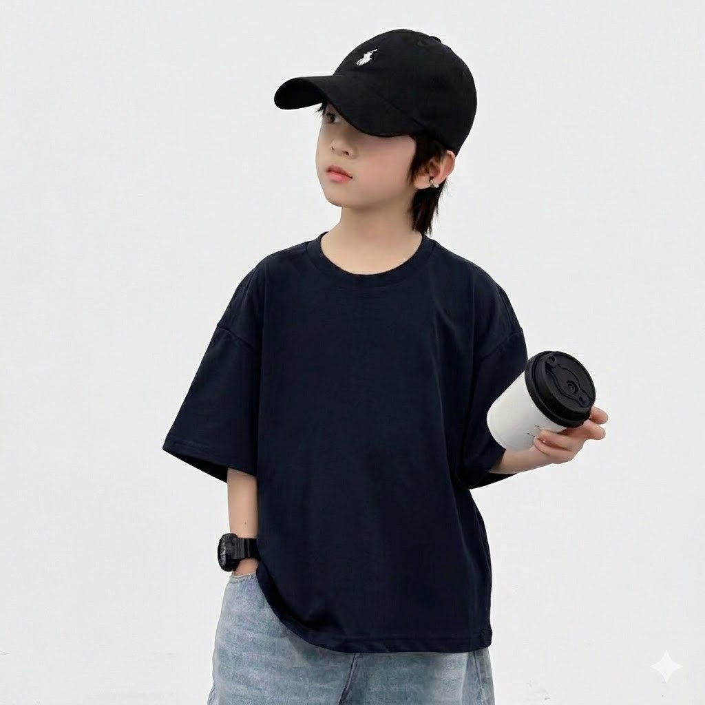 เสื้อยืดเด็ก เสื้อคอกลม สกรีนลาย Gooไม่รู้ เสื้อใส่สบาย รูปที่ 6