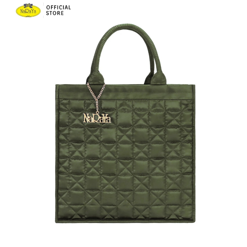 NaRaYa กระเป๋าทรงโท้ททรงสลิม De Bijoux  NBJ-12