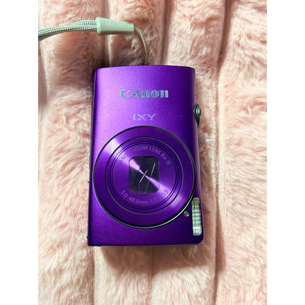 Canon IXY600F/IXUS230HS สีม่วง💜แฟรชจึ้งโทนสวย
