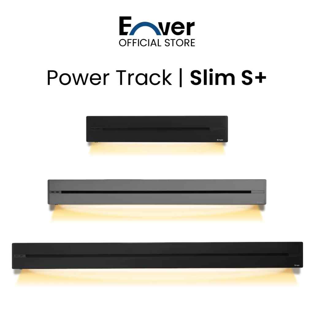 Enver Power Track | Slim S+ (USB-C & LED Light) รางไฟอัจฉริยะเอนเวอร์ Slim S+