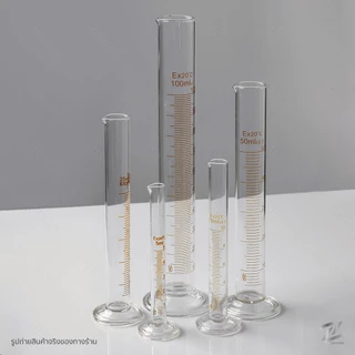 กระบอกตวงปริมาตร Graduated Cylinder Glass กระบอกตวง แบบแก้ว