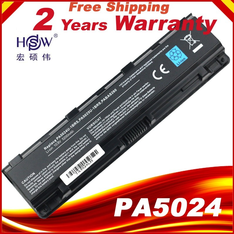 Laptop Battery for Toshiba Satellite PA5024U-1BRS 5024 5023 C850 C855D PA5023U-1BRS PA5024 PA5023