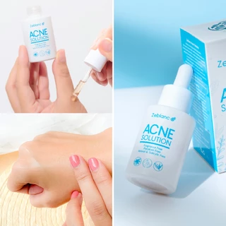 เซรั่มสิวคนท้อง Zeblanc Acne Solution ดูแลปัญหาสิวด้วยสารสกัดจากธรรมชาติ ปลอดพาราเบน ปราศจากน้ำหอม สกินแคร์ Skincare