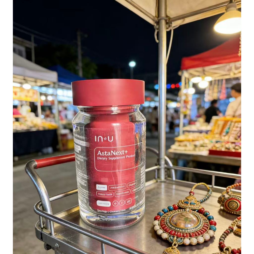 🔥ฮิตขายดี! AstaNext+ In*U บำรุงผิวขาว ต้านอนุมูลอิสระ ซื้อ2แถม1 ของแท้