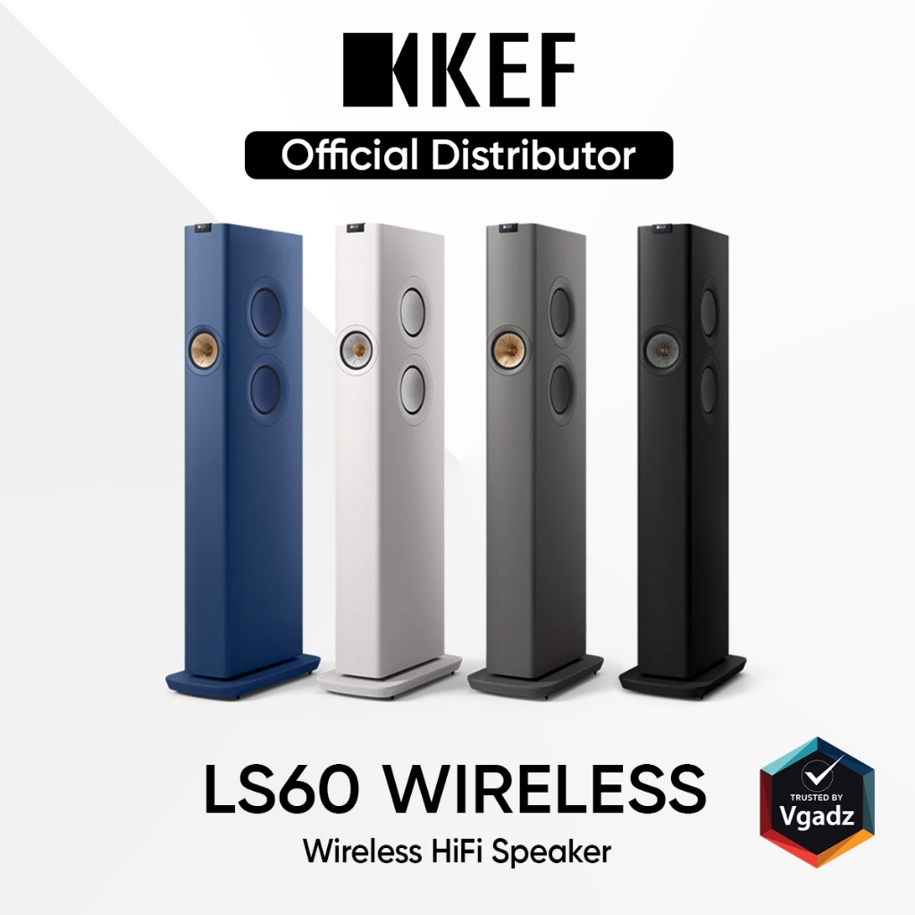 KEF ลำโพง Wireless HiFi Speakers รุ่น LS60 Wireless