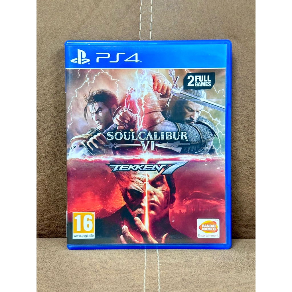 [Ps4] Dual Pack - Soulcalibur VI + Tekken 7 [เล่นได้2คน][มือ2]