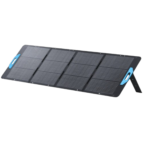 แผงโซล่าเซลล์ Anker SOLIX PS200 200W พับได้ ขาตั้งปรับระดับ กันน้ำ IP67 สำหรับแคมป์ปิ้ง