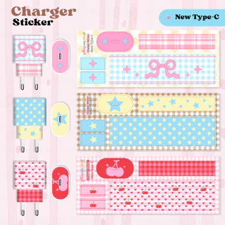 สติกเกอร์แปะสายชาร์จ Charger Sticker I Meyou.Me2