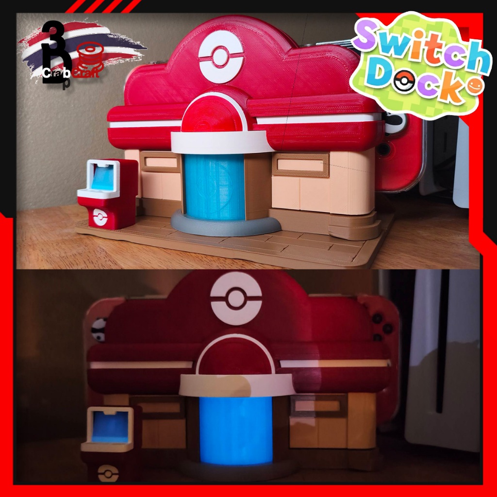 🇹🇭🎮 Nintendo Switch Dock Pokopia Pokemon Center !  เปลี่ยน Dock เดิมๆ ให้เป็นโปเกมอนเซนเตอร์สุดเท่! ✨