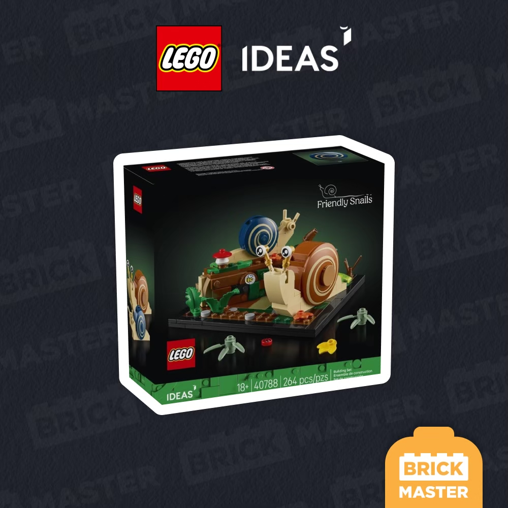 LEGO GWP ideas 40788 : Friendly Snails (เลโก้แท้ ทาก limited)