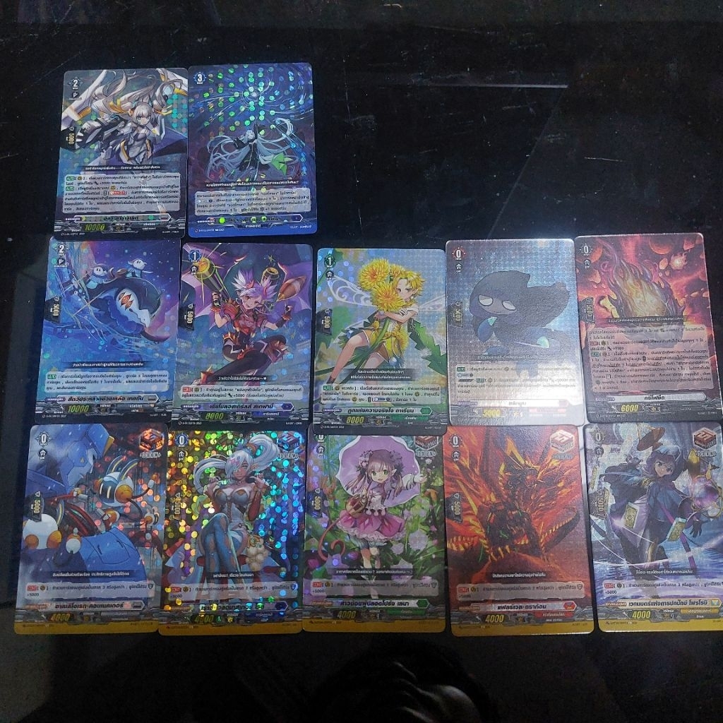 D-BT09 Vanguard D แยก Foil สุ่ม หลังกล่อง รีปริ้น  โปรโม ดรอว์ ยูนิก้า อวา แกรนเฟีย สกิล แยกใบ/ยกเซ็ต แวนการ์ดดี ภาษาไทย