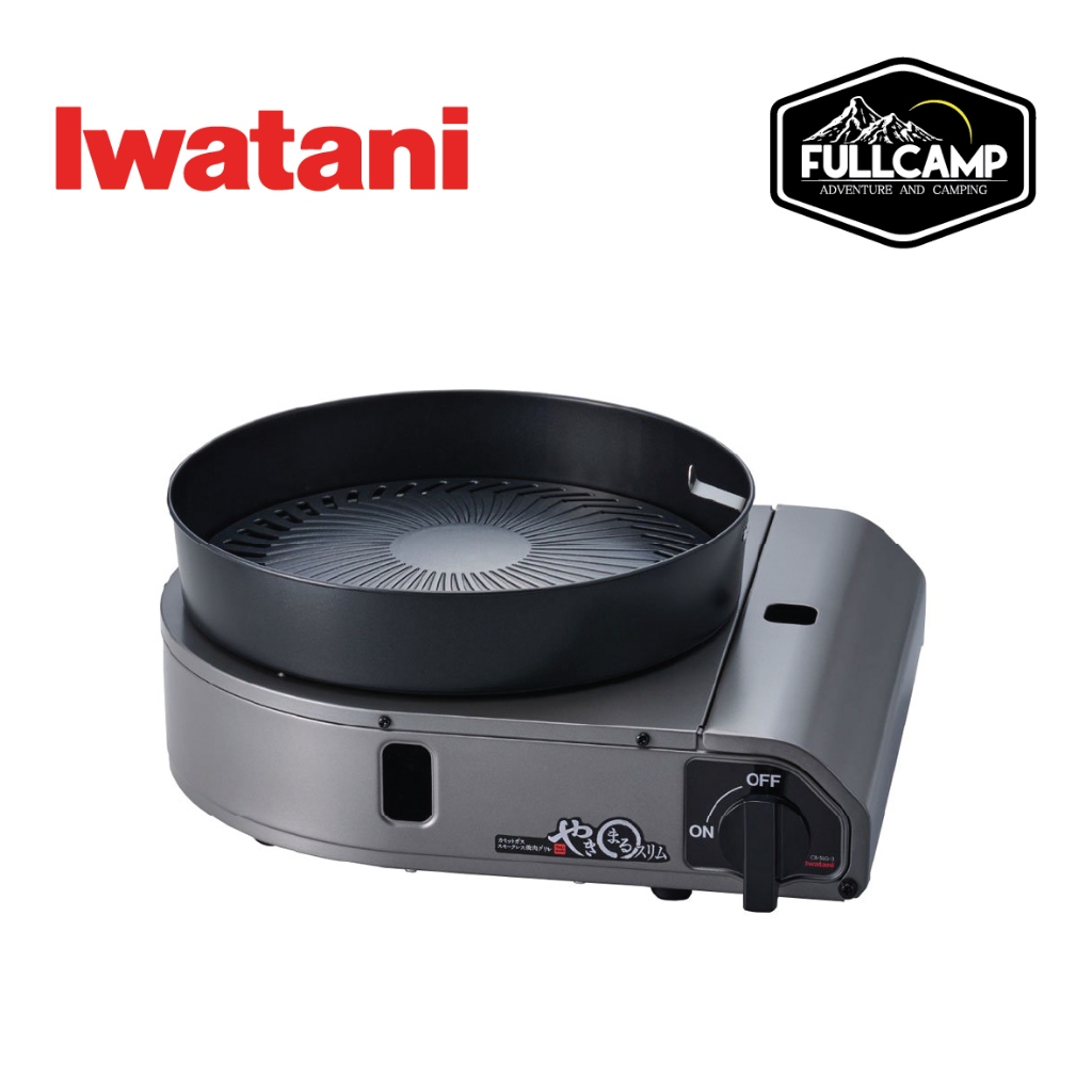 Iwatani Yakimaru III Slim BBQ Grill เตาปิ้งย่างไร้ควันแก๊สแบบพกพา เตาปิกนิคแคมป์ปิ้ง