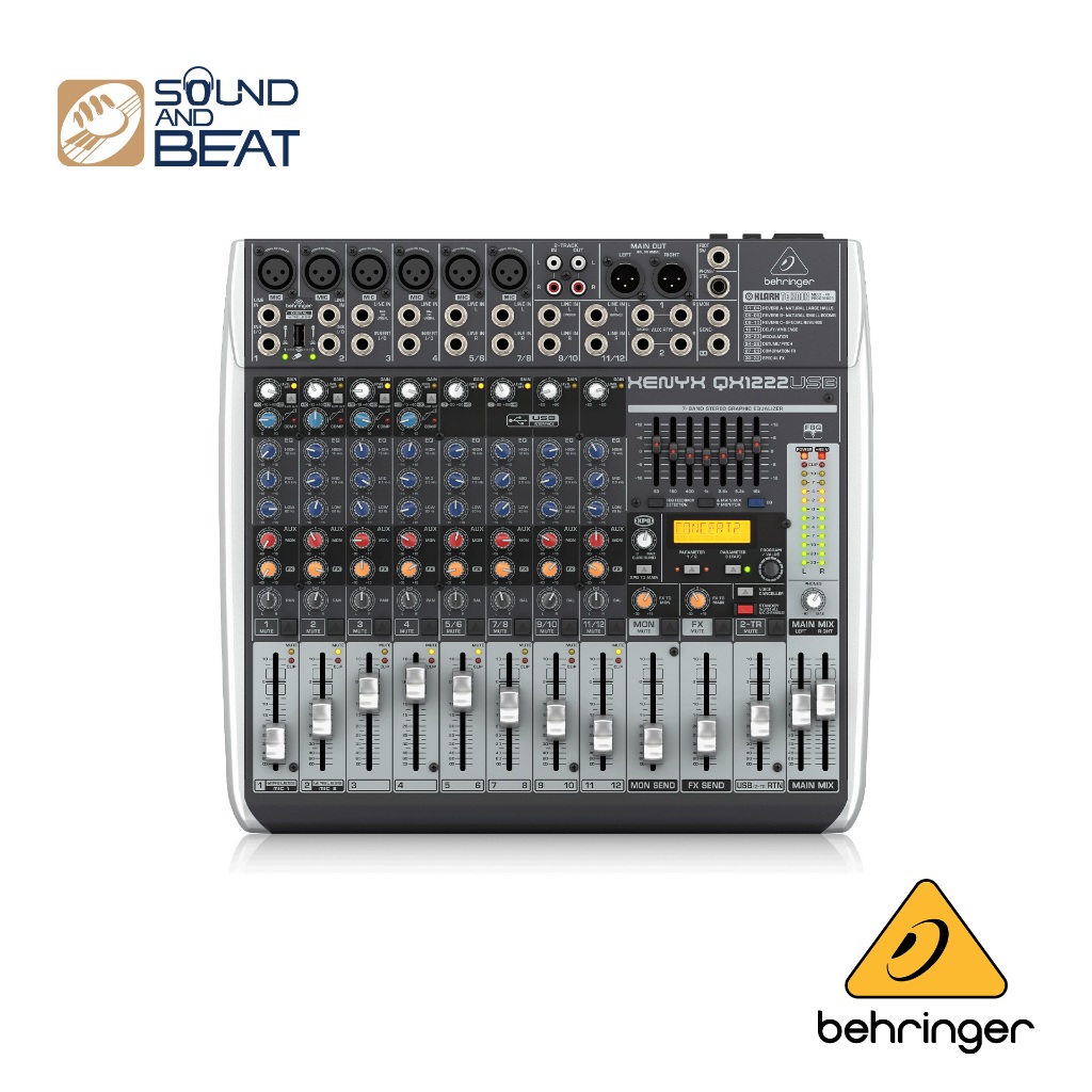 มิกเซอร์อนาล็อก BEHRINGER XENYX QX1222USB
