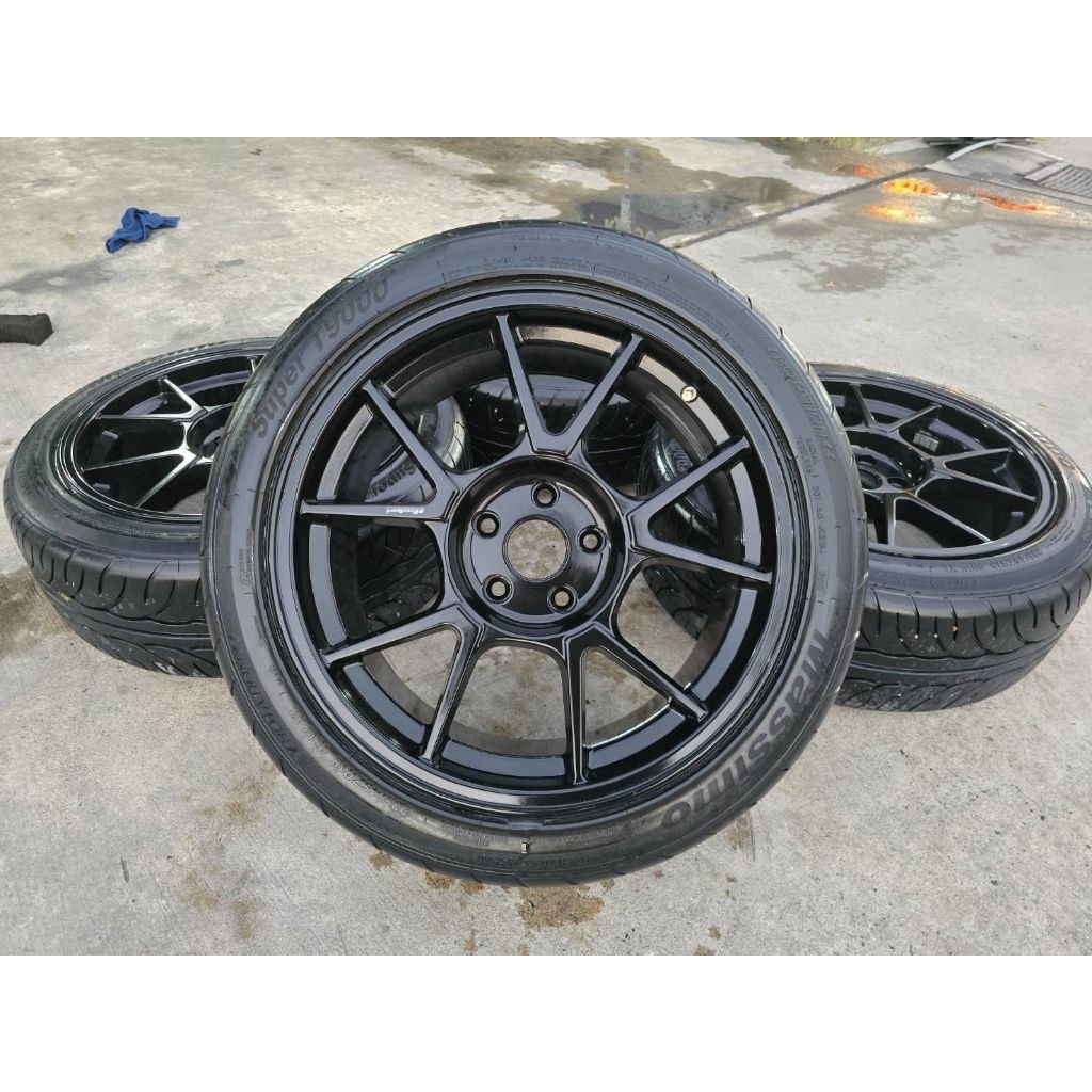 ล้อมือ2 TC005 ขอบ18"5รู114 กว้าง 8.5 Offset35ใส่เก๋ง,กะบะ 5 รูได้ทุกรุ่น