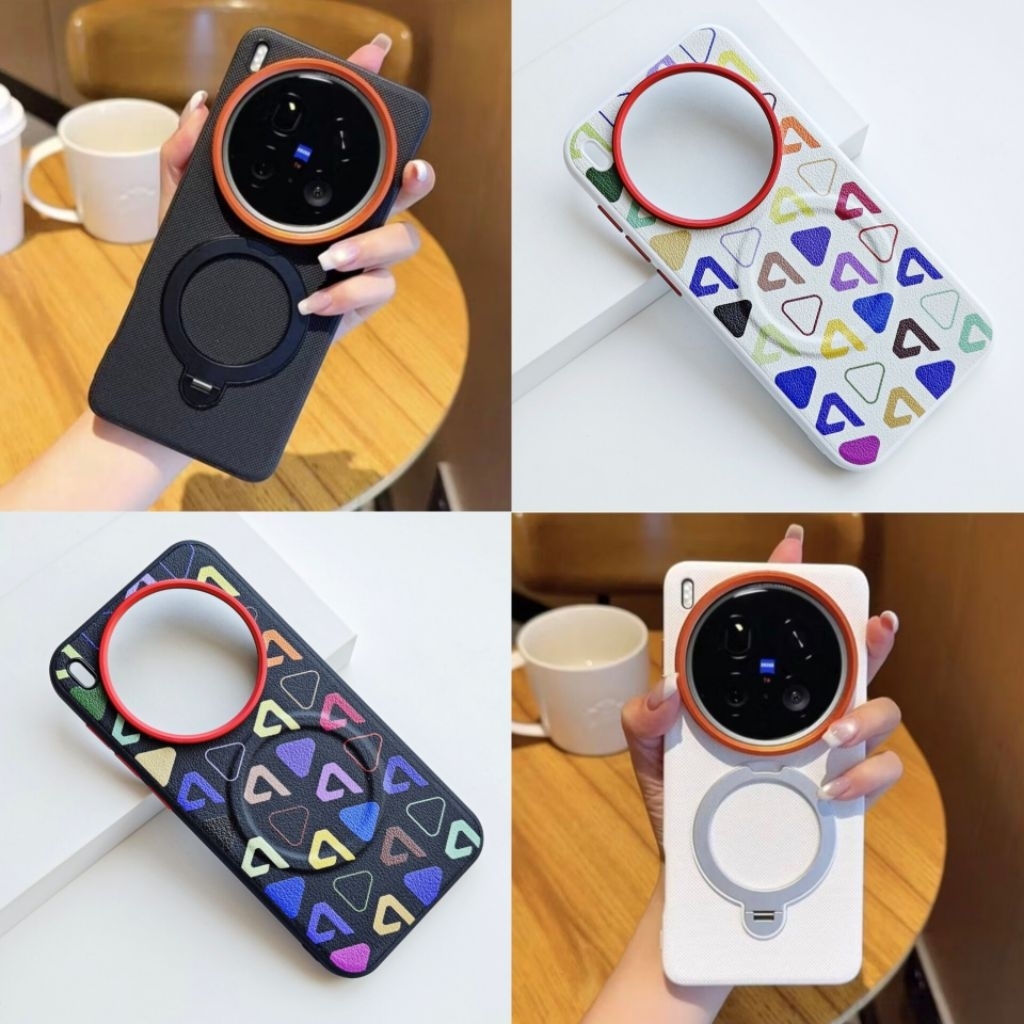 (ส่งจากไทย)เคสหนังขอบTPU vivo x300ultra x300pro x300 x200pro 200ultra