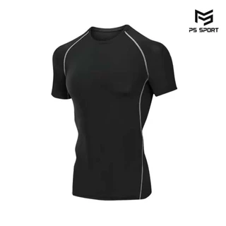 เสื้อรัดกล้ามเนื้อเเขนสั้น เเขนสั้น PROCOMBAT ออกกำลังกาย สำหรับกีฬา ระบายอากาศดี