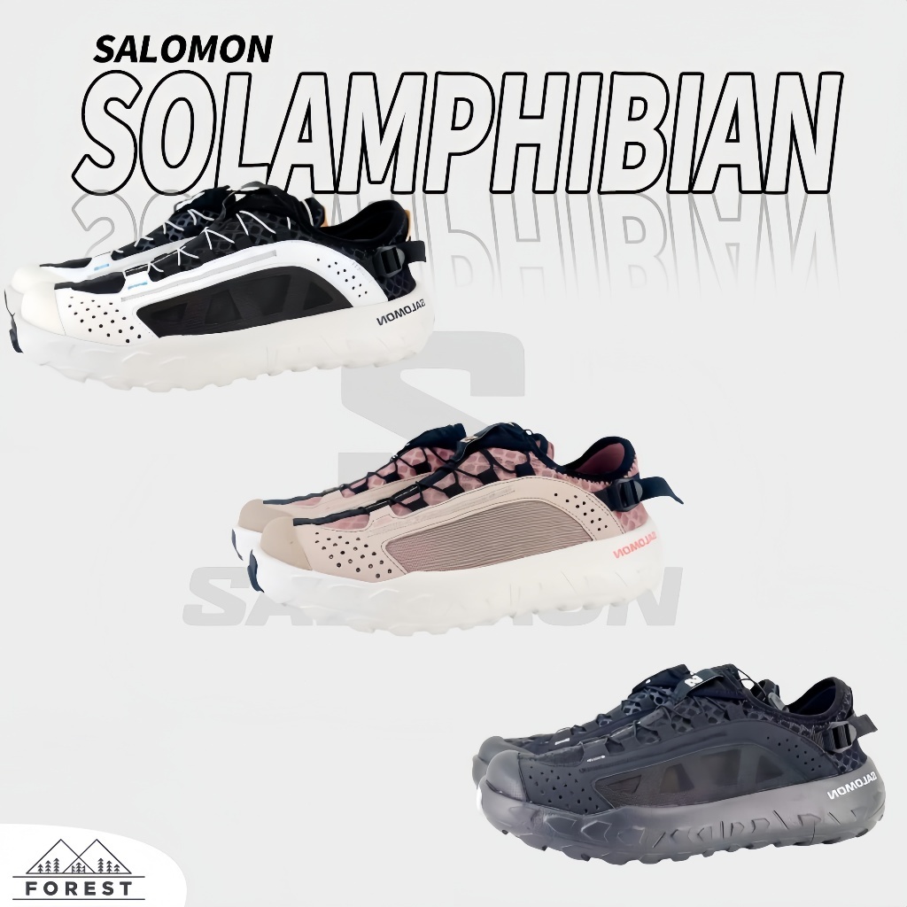 🌟ของแท้ 100%💗 SALOMON  SOLAMPHIBIAN รองเท้า รองเท้ากีฬา รองเท้าวิ่ง กีฬากลางแจ้ง
