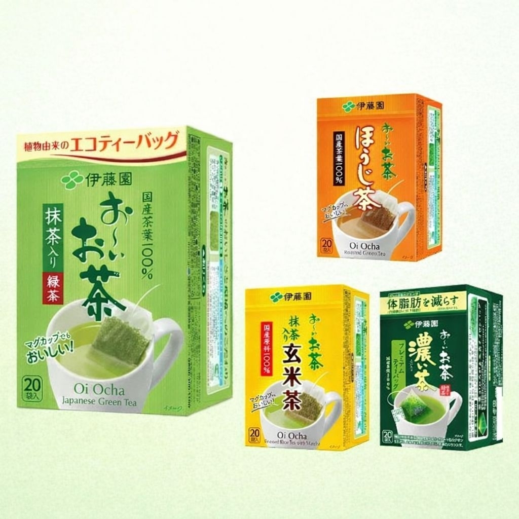 🌸ITOEN Oi Ocha Green Tea🌸   ชาเขียวแบบชง อิโตเอ็น ชาเขียวญี่ปุ่น 🍵