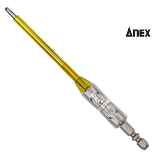 ดอกสว่าน ANEX (ANEX) แบบปลายเดียว หุ้มฉนวน ใช้ได้กับไฟ 1000V สำหรับงานไฟฟ้า: +2x100 AZM-2100 +2x150 AZM-2150