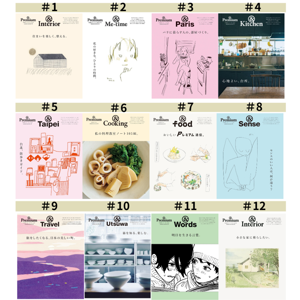 Brand-New &Premium Special Edition Magazine Interior Me Time Paris Kitchen Taipei Cooking Food Sense