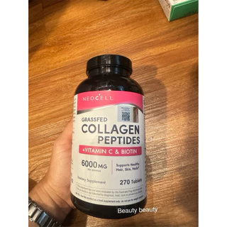 NeoCell Super Collagen Peptides + C & Biotin 6000 mg. 270 capsules นีโอเซลคอลลาเจน